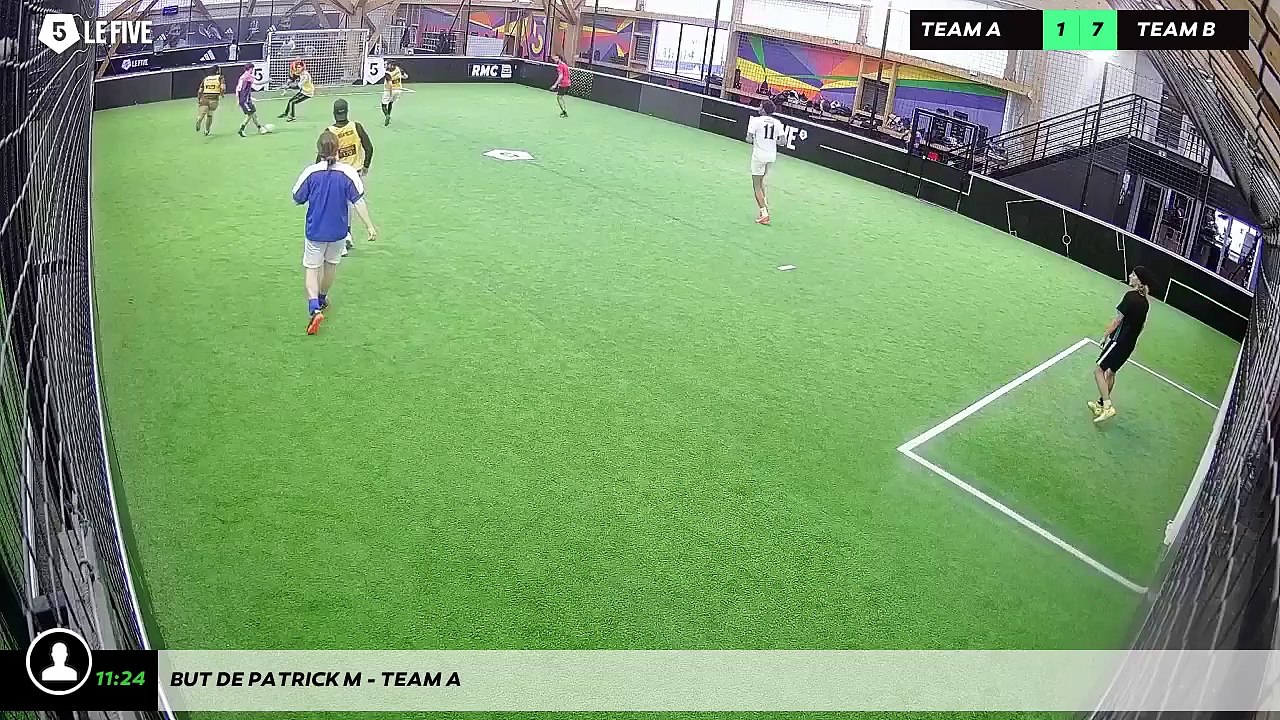 But de Patrick M - Team A
