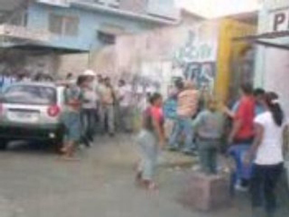 Pelea en La chorrera