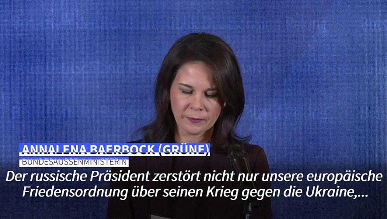 Baerbock drängt China zu konstruktiver Rolle in Ukraine-Krieg