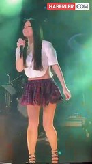 Kolej kıyafetiyle sahneye çıkan Simge Sağın, itirafıyla şaşırttı