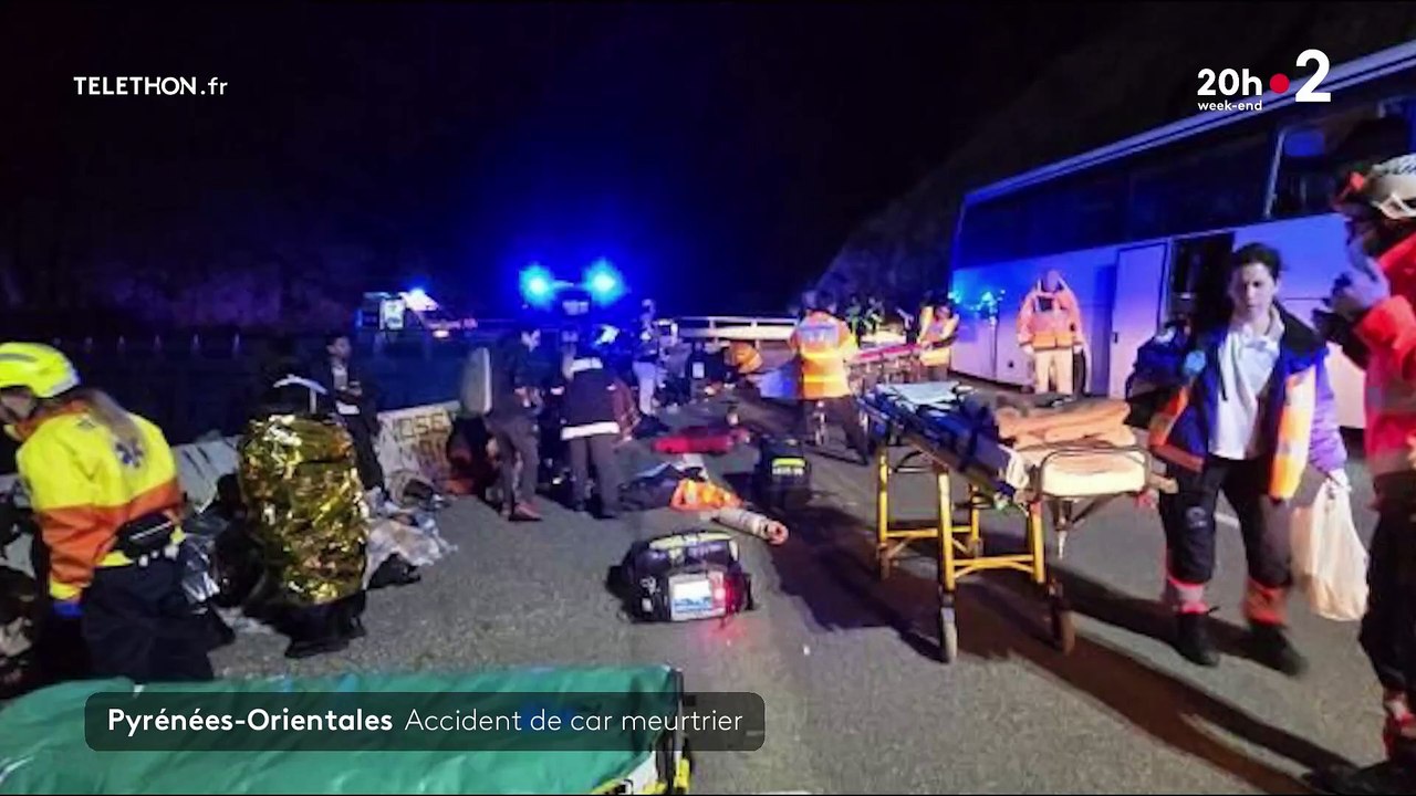 Pyrénées-Orientales: L’enquête se poursuit sur les circonstances de l’accident d’autocar à Porté-Puymorens dans lequel le conducteur a été grièvement blessé - Le bilan provisoire fait état de deux morts, 10 blessés en urgence absolue, 35 blessés légers