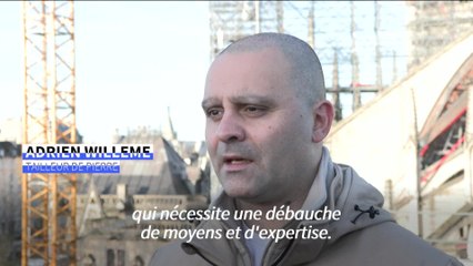 Notre-Dame restaurée: des ouvriers du chantier saluent un "travail fabuleux"