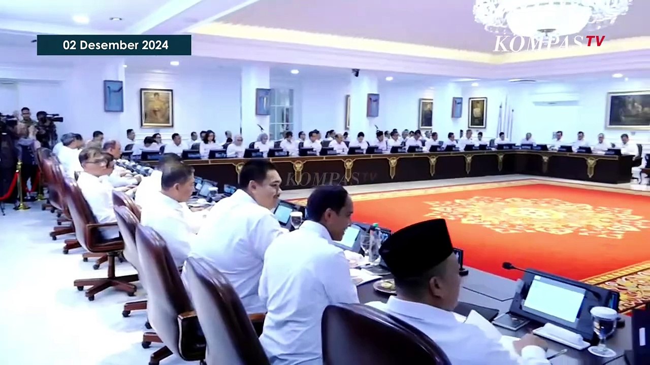 [FULL] Pengantar Presiden Prabowo Pimpin Sidang Kabinet Paripurna usai Kunker ke Sejumlah Negara