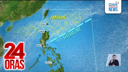 Shear line, magpapaulan pa rin sa ilang bahagi ng bansa; may tsansa rin ng localized thunderstorms | 24 Oras