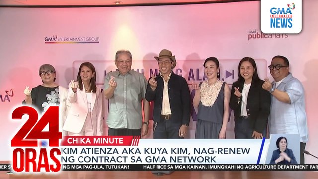 Kim Atienza aka Kuya Kim, nag-renew ng contract sa GMA Network | 24 Oras