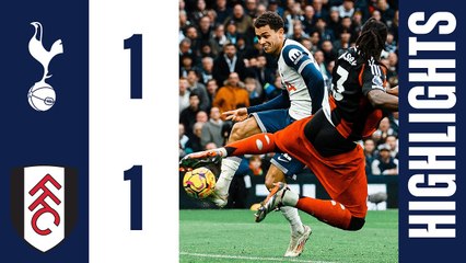 Tottenham Hotspur vs Fulham (1-1) | Premier League 2024 | Fecha 13