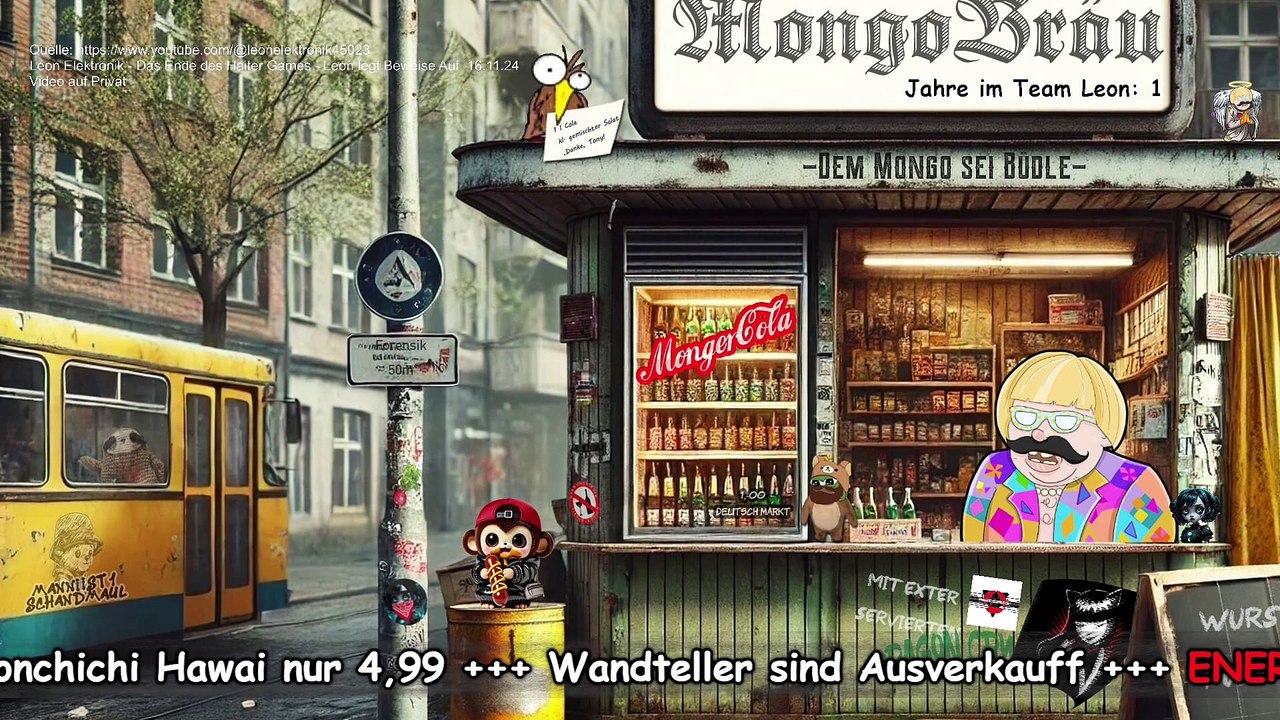 Mongotar: Leon Elektronik ⚡️ARSCH VOLL DES JAHRTAUSENDS 2/2  [Kanal Mongomedial]