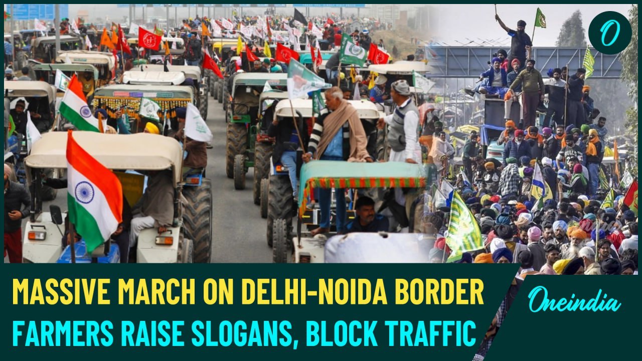 Farmers' Protest Rocks Delhi-NCR Again: Supreme Court On Farmers After Massive Traffic Jam | Videos