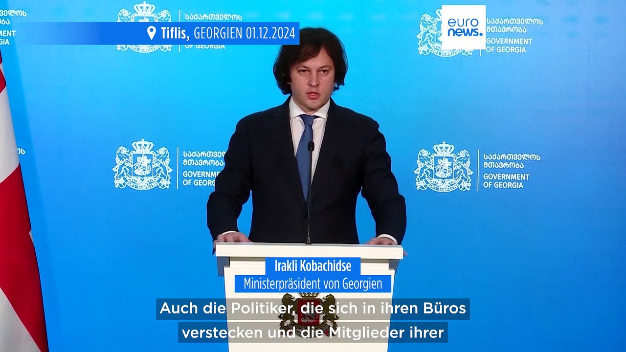 44 Menschen im Krankenhaus: Proteste in Georgien eskalieren weiter