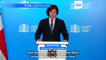 44 Menschen im Krankenhaus: Proteste in Georgien eskalieren weiter