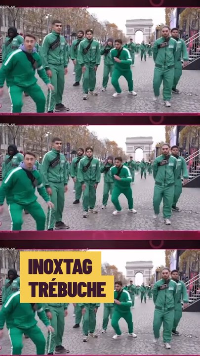 Inoxtag, Justriadh et Maghla transforment les Champs-Élysées en terrain de jeu pour le lancement de Squid Game 2 !