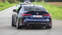 BMW M4 G82 with Decat Valvetronic Exhaust - LOUD Accelerations !