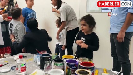 Otizmli Ömür Kaan, Resim Kursuyla Engelleri Aşıyor