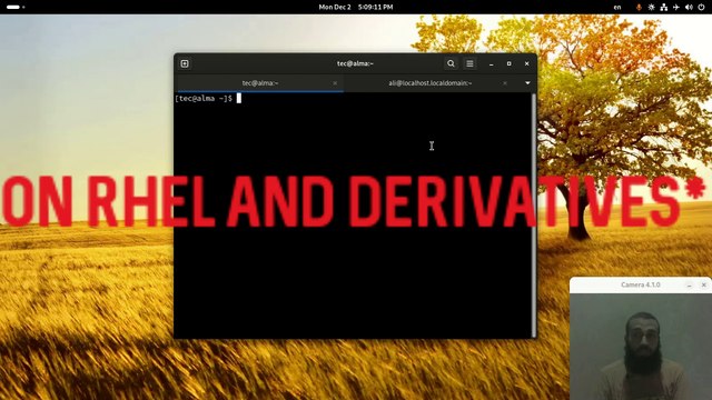 sshfs installation on centos/fedora/alma/rocky linux