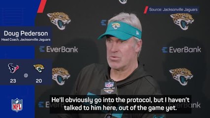 Nobody wants to see hits like Lawrence's - Pederson