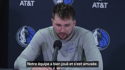 Mavericks - Doncic : "C’est comme ça qu’une équipe gagne des titres"