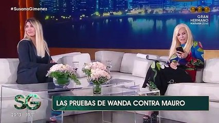 Wanda expuso los chats de Mauro Icardi hablando de la China Suárez