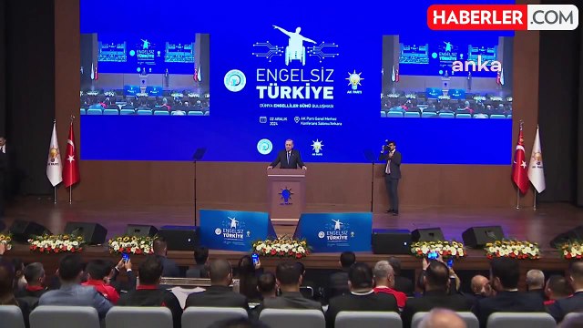 Erdoğan: Engellilerin Dijital Temelli Hizmetlere Ulaşabilmeleri Amacıyla Genelge Yayınlayacağız