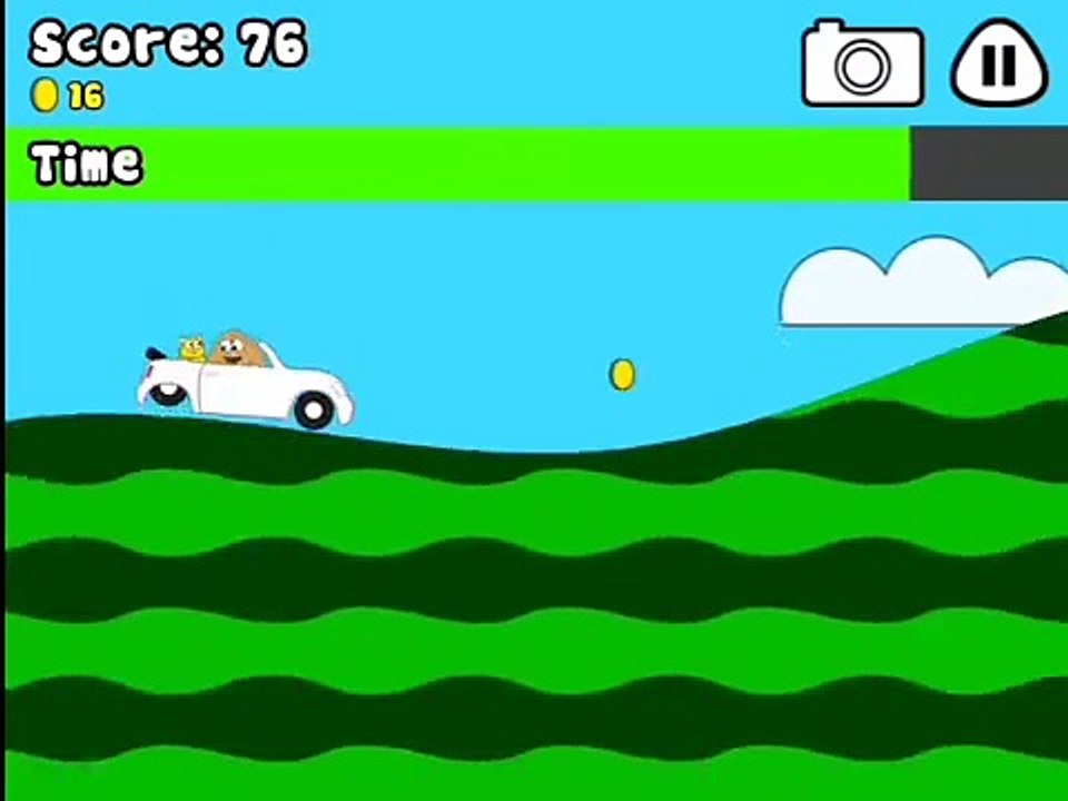 🏔️ Pou Hill Drive – Steer Carefully or Flip! 🚗