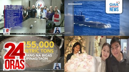 24 Oras: (Part 1) Reklamong impeachment vs VP Sara, inihain ng 16 indibidwal; "Half rice" serving sa mga kainan, isinusulong ng agri department; Khalil Ramos, sinorpresa si Gabbi Garcia para sa kanyang birthday, atbp.