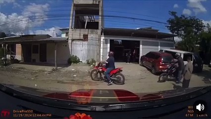 Así asalto a taller en San Pedro Sula