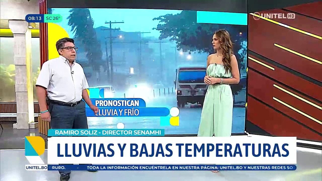 Lluvias, tormentas eléctricas y una baja de temperaturas es el pronóstico para esta semana