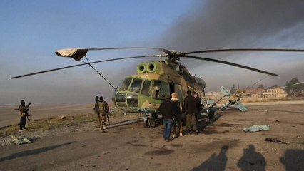 مشاهد حصرية لـ العربية تظهر مكاتب لمستشارين روس داخل الأكاديمية العسكرية في حلب