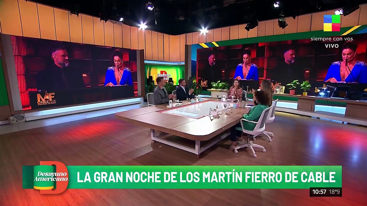 La gran noche de los Martín Fierro de Cable: discursos encendidos, emoción y polémicas