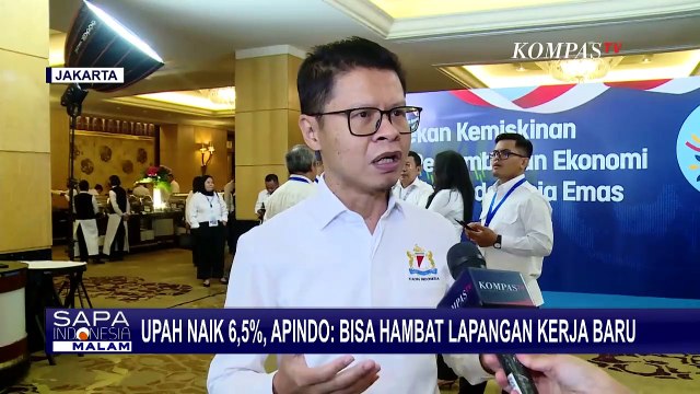 Upah Naik 6,5 Persen, Apindo: Bisa Hambat Lapangan Kerja Baru