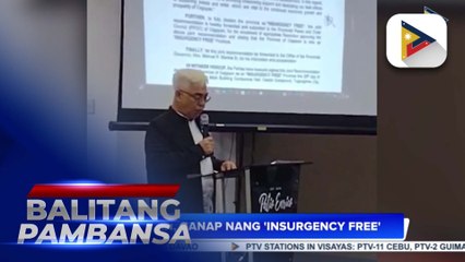 Cagayan, ganap nang ‘insurgency free’