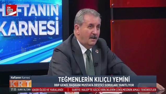 Mustafa Destici: Ben müslüman Türkiye Cumhuriyeti devletinin ve Türk milletinin askeriyim