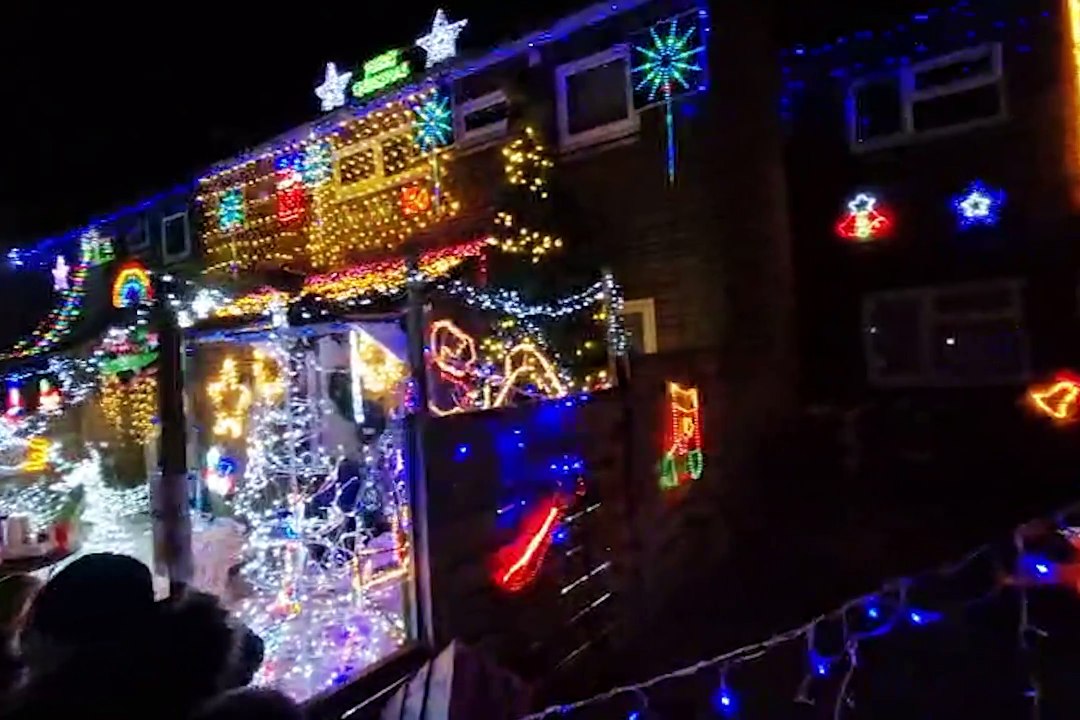 Hamilton Court Christmas Lights