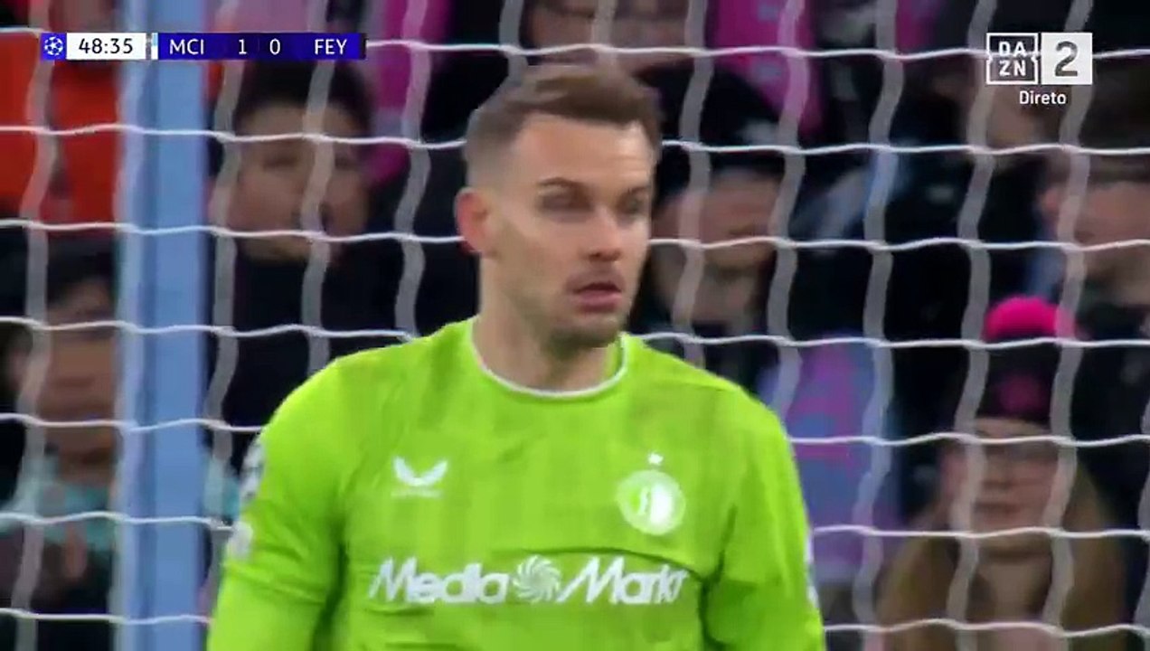 Manchester City vs Feyenord  2nd Full Match Uefa Champions League 24/25