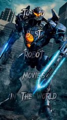 TOP 10 BEST ROBOT MOVIES IN THE WORLD hollywood trending youtube viral shahzaib robots