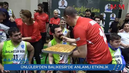 Engelleri Aşmak İçin Ünlüler Sahaya İndi: Balıkesir’de Dostluk Maçı