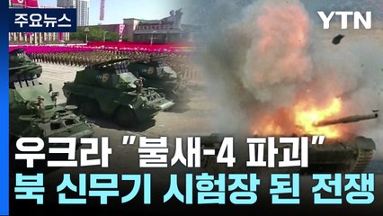 러-우 전쟁에서 발견된 '불새-4'...북 신무기 시험장 되나 / YTN