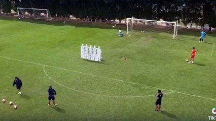 GOLES DE TIRO LIBRE DE LIMBERG GUTIÉRREZ EN PRÁCTICAS