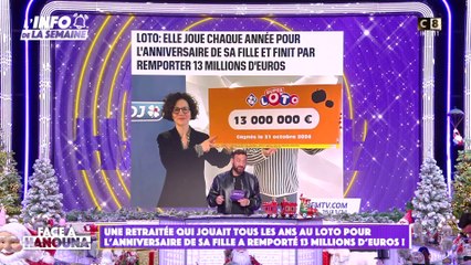 Une retraitée qui jouait tous les ans au loto a remporté 13 millions d'euros