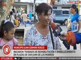 Guárico | Arrancan trabajos de rehabilitación y embellecimiento en plazas de San Juan de los Morros