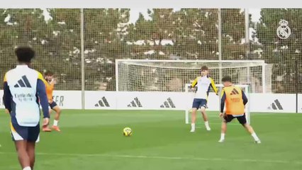 Entreno completo Real madrid