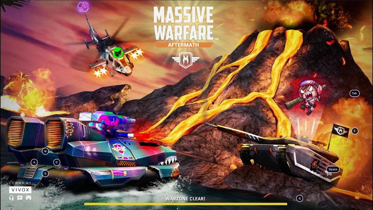 Massive Warfare Aftermath Tank Battleground Action War Gameplay