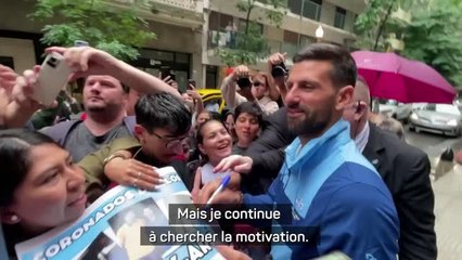 ATP - Djokovic : "Tous mes rivaux qui arrêtent, ça me rend triste"