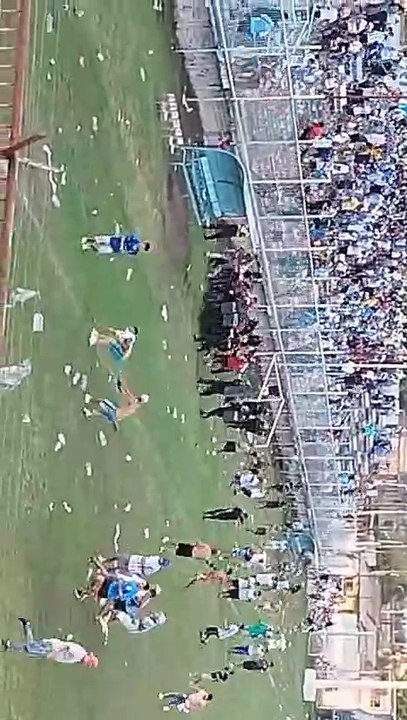 Agresión a los jugadores de Sportivo Guzmán