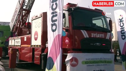 Quick Sigorta'dan Koyulhisar Belediyesine İtfaiye Aracı Bağışı