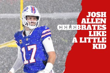 Josh Allen's Winter Wonderland Celebration ❄️