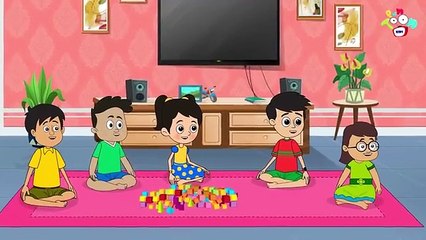 चिंकी की Creativity | Block Games with Friends | Cartoon Video | Moral Story | PunToon Kids Hindi