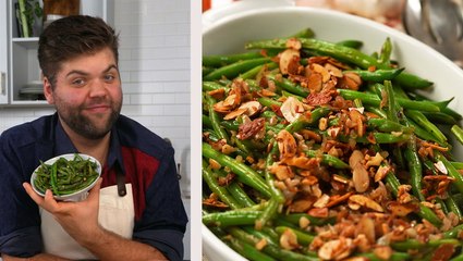 How to Make Green Beans Amandine for Thanksgiving