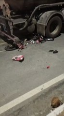 Mulher morre esmagada por carreta em acidente na AL-220