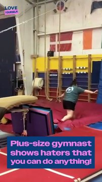 Meet the plus-sized gymnast breaking stereotypes!