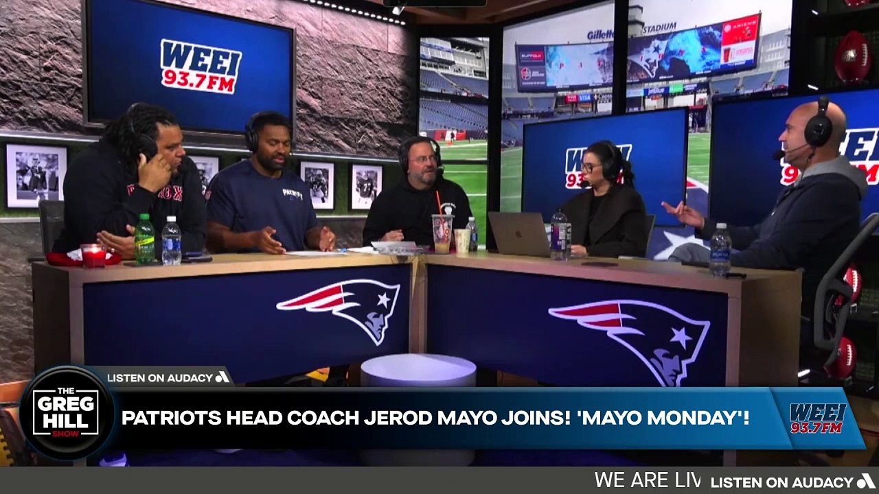 Patriots Head Coach Jerod Mayo joins! What does Mayo think was the difference in the game?